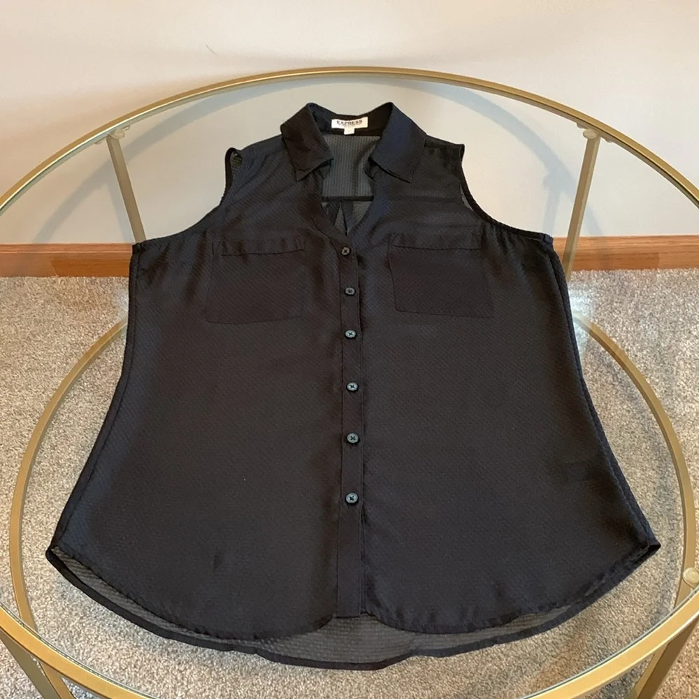 Express Original Fit Sleeveless Portofino Shirt - Picture 12 of 16